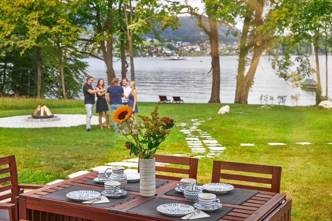 Seechalet Traunsee Ort im Innkreis Esterno foto